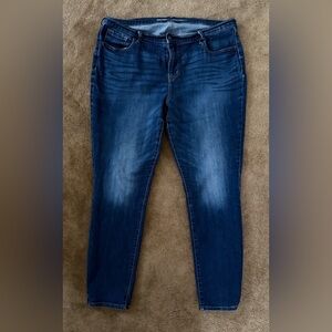 Old Navy Curvy Profile Mid-Rise Skinny Jeans size 16